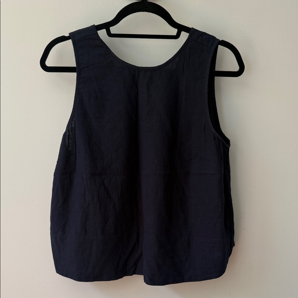 LOFT Dark Blue Tank Top